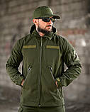 Польовий костюм Softshell DEMENTIOZ олива з водо- та вітрозахисними властивостями ВТ6843 ТМ, фото 5
