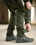 Польовий костюм Softshell DEMENTIOZ олива з водо- та вітрозахисними властивостями ВТ6843 ТМ, фото 9