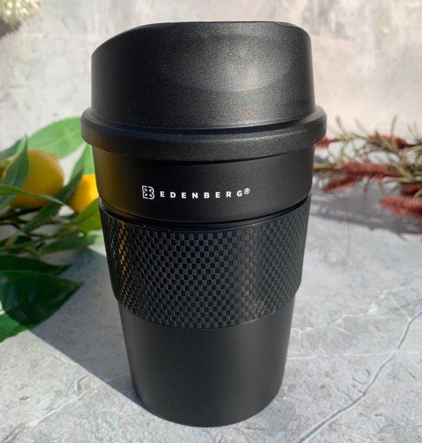 Термокружка Edenberg EB-639-Black 350 мл чорна, фото 1
