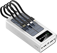 Power bank повербанк PowerBank 50000 mAh с солнечной батареей Для  Смарфона