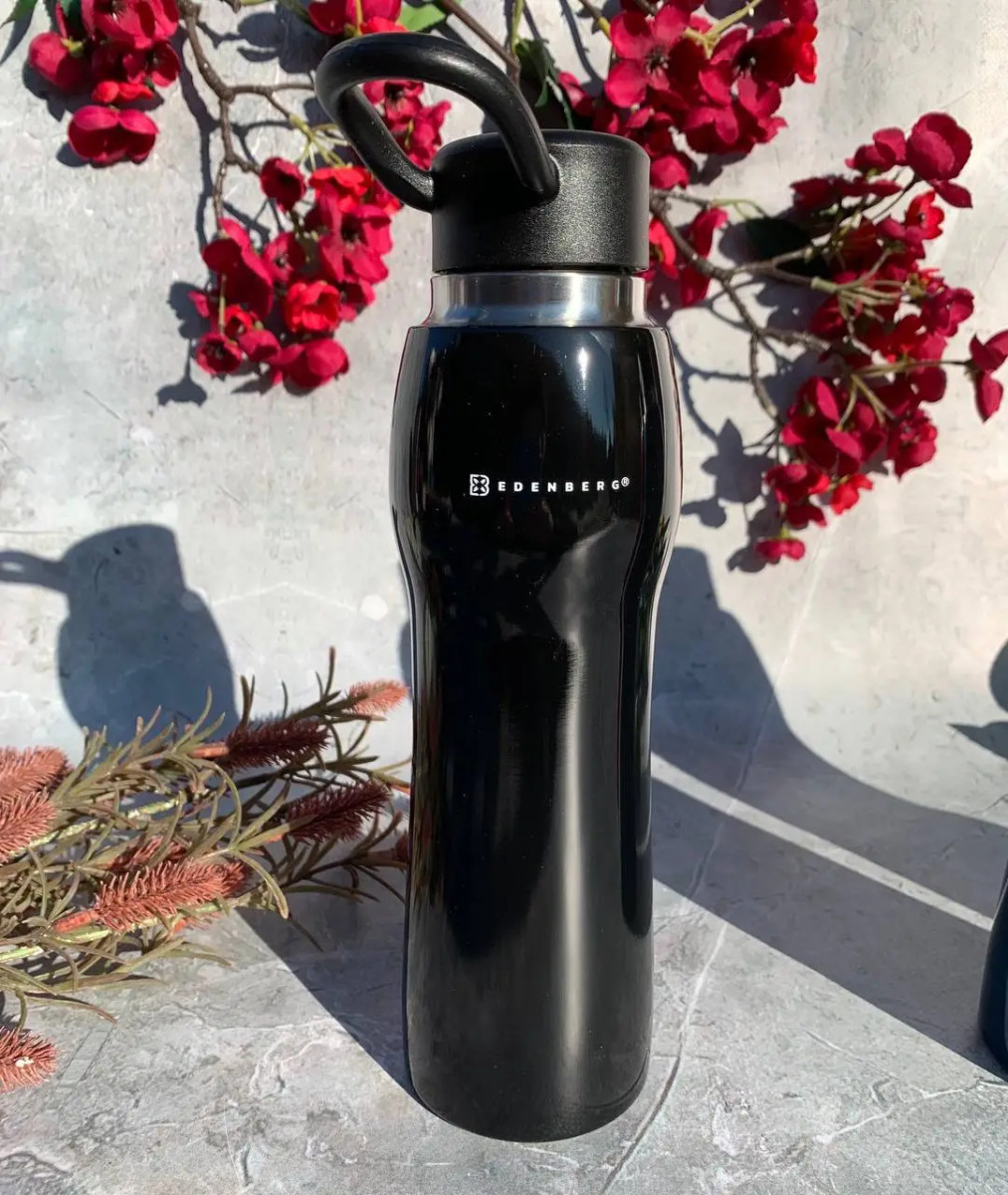 Термокухоль Edenberg EB-642-Black 350 мл чорний, фото 1