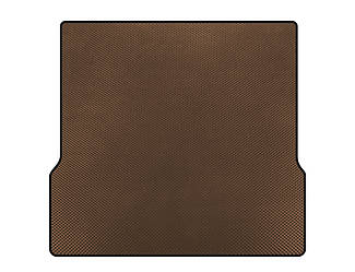 Килимок в багажник (SD, Коричневий) для Renault Logan II 2013-2022 рр