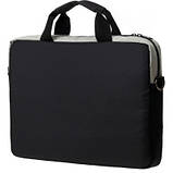 Promo Ціна! Сумка для ноутбука Vinga 15.6" NB1120 black/gray (NB1120BG) - тільки на ZaGrosh.com.ua, фото 2