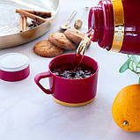 Термос питний Magio MG-1050R 1000 мл червоний, фото 3