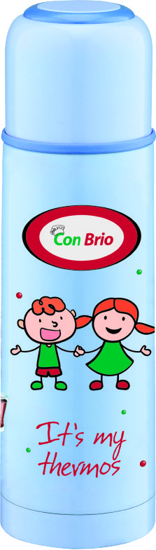 Термос питний дитячий Сon Brio СВ-345-blue 500 мл блакитний, фото 1