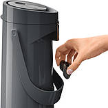 Термос помповий Tefal Ponza Pump K3140114 1.9 л сірий, фото 8