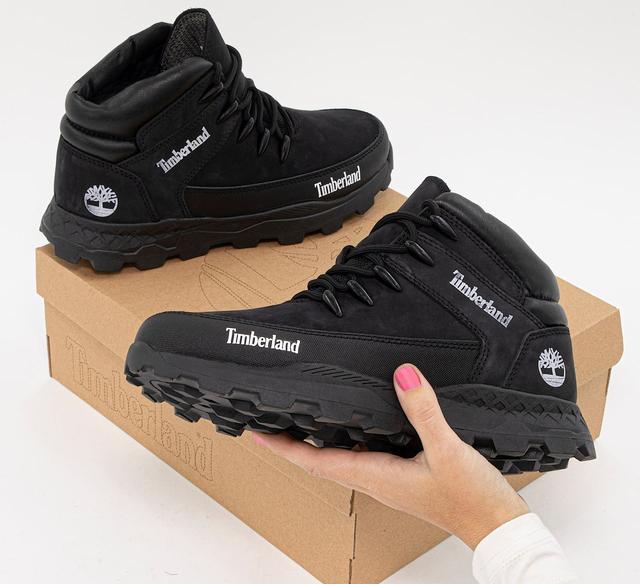 Timberland Euro Sprint черевики чорні чоловічі фото