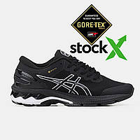 Asics Gel-Kayano 27 Gore-Tex Black White