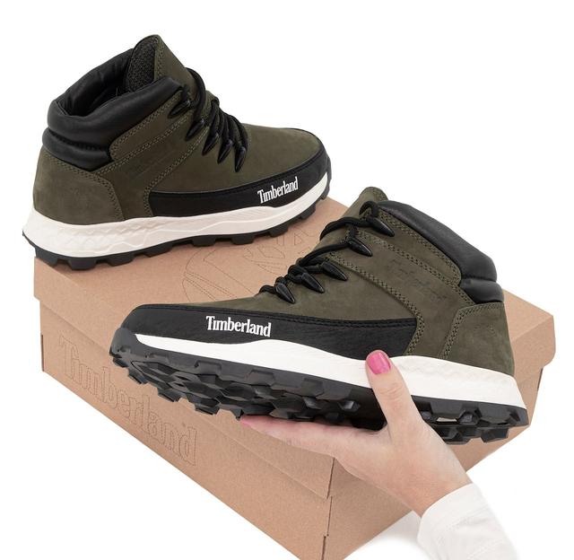 Timberland Euro Sprint черевики коричневі чоловічі фото