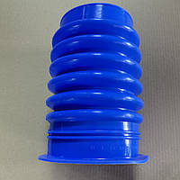 Перехідник повітрозабірника МАЗ вертикал. (гофра) силикон 6422-1109146