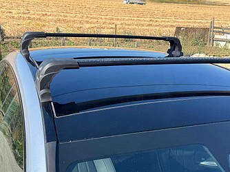 Багажник (поперечини) в штатні місця Ecem V3 (2 шт) Сірий, 145 см для Nissan NV300/Primastar 2016- рр