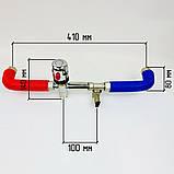 Змішувач-термостат водонагрівача, бойлера 16 MIXER LONG Boiler Series 1/2" KVANT, фото 9