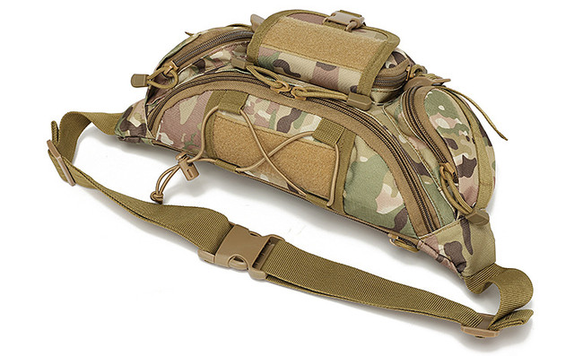 Тактична поясна сумка-бананка МС22 Multicam Тактична поясна сумка-бананка МС22 Multicam