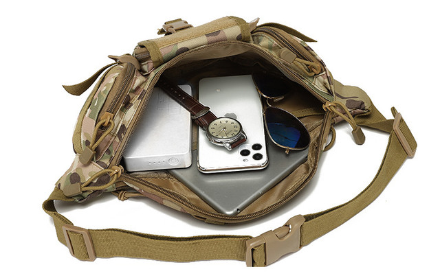 Тактична поясна сумка-бананка МС22 Multicam