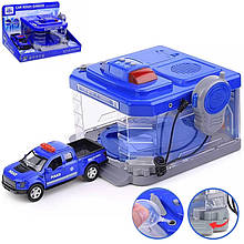 Інтерактивний ігровий набір - автомийка "Police/Поліція" арт. CLM 888