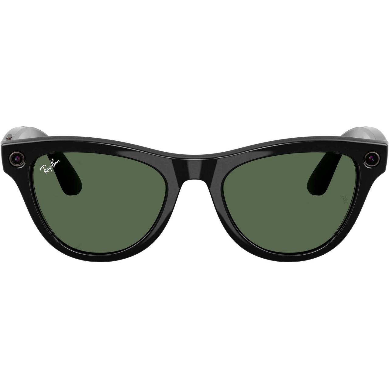 Смарт-окуляри Ray-Ban Meta Skyler Standard - Shiny Black / G-15 Green (RW4010 601/71 52-20)