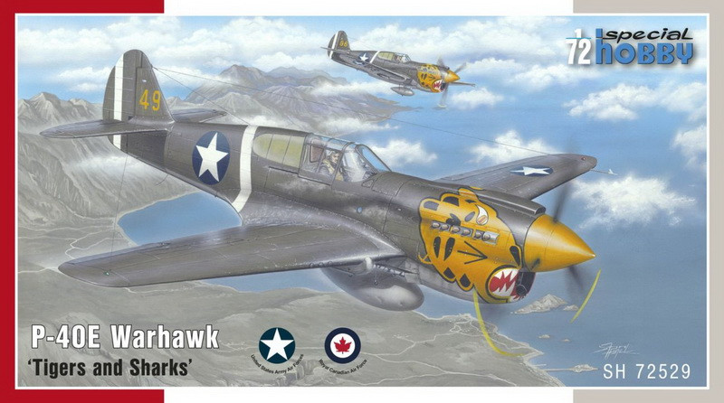 1/72 Special hobby 72529 P-40E Warhawk ‘Tigers and Sharks’, фото 1
