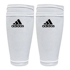 Білі Гетри без носка (обрізані) Обрізи футбольні Адідас Adidas