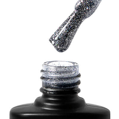 Гель-лак Nice for you Shine №04 світловідбивний Сірий 15 г