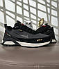 Чоловічі зимові термо кросівки чорні з сірим, фото 4