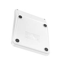 Калькулятор HOCO DI83 із сонячною панеллю, білий, фото 4