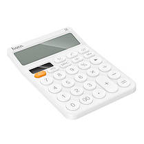 Калькулятор HOCO DI83 із сонячною панеллю, білий, фото 5