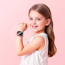 Смарт-годинник дитячий HOCO Y106 IPX7 4G Wi-Fi, чорний, фото 5