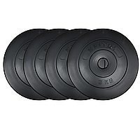 Сет з дисків ELITUM Y 20 кг ( 4х5 кг ) Композитні диски / млинці для штанги/гантелі