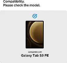 Захисне скло Spigen для Galaxy Tab S9 FE - Glas.tR SLIM (1 шт), Clear ( AGL07002), фото 3
