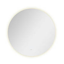 Дзеркало Qtap Taurus R600 з LED-підсвічуванням Touch, з антизапотіванням, з димером, регулюванням температури кольору, фото 5