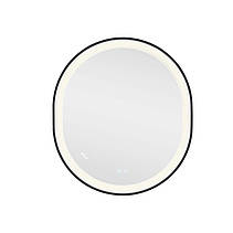 Дзеркало Qtap Gemini 800х700 з LED-підсвічуванням Touch, з антизапотіванням, з димером, рег. темп. кольору (3000-6500K) Reverse, фото 5