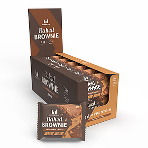 Протеїновий брауні Myprotein Baked Brownie 12 шт. по 75 г (різні смаки)