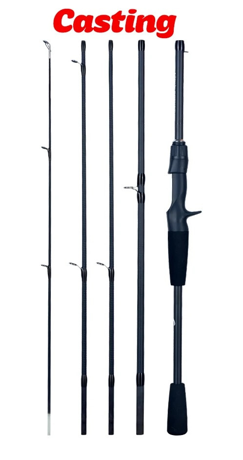 Спінінг кастинговий Phishger Kings Return 2.40 м 5-30 гр. під мультиплікатор котушку 5-ЧАСТНИК, P1008-240C, фото 1