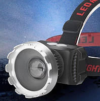 Ліхтар налобний акумуляторний SQ-820 LED