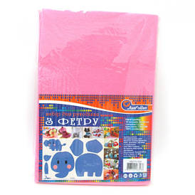 Фетр блідо-рожевий A4 HQ170-030 , 1,2мм