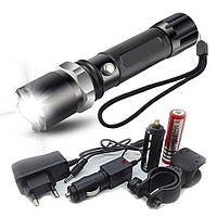 Ліхтар X-Balog BL-8628-XPE з велокріпленням (220В та 12В)