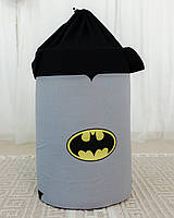 Кошик для іграшок сірий Бетмен-супергерой