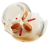 Електромасажер Гуаша з підігрівом і овальними каменями Бянь