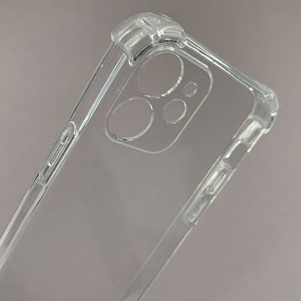 Чохол для iPhone 12 Mini силіконовий з бронь кутами чохол на телефон айфон 12 міні прозорий ttp, фото 2