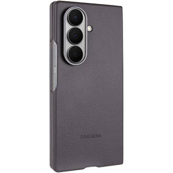 Шкіряний чохол Leather Case для Samsung Galaxy Z Fold7 Gray
