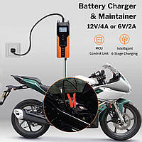 Автомобильное зарядное устройство Deelife для автомобиля, мотоцикла, 12 В, непрерывная зарядка