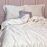 Постільна білизна Жакард IVORY ELEGANT сатин MERISET - Полуторний, фото 3