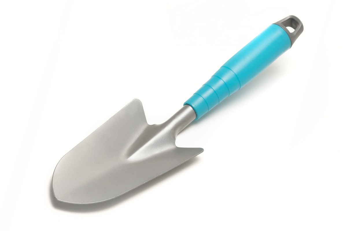 Совок садовий звужений MASTERTOOL 310х80 мм з пластиковою ручкою 14-6186