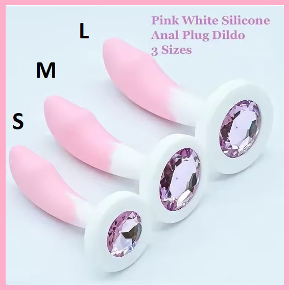 Набір пробок із кристалом 3 шт, Анальний стимулятор, Втулки різного розміру та діаметру, Інтимні іграшки, фото 1