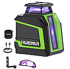 Лазерний рівень Huepar 1D D011CP, фіолетовий промінь, 5 ліній (497010), фото 2