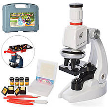 Дитячий мікроскоп з набором аксесуарів у валізі арт. 2172