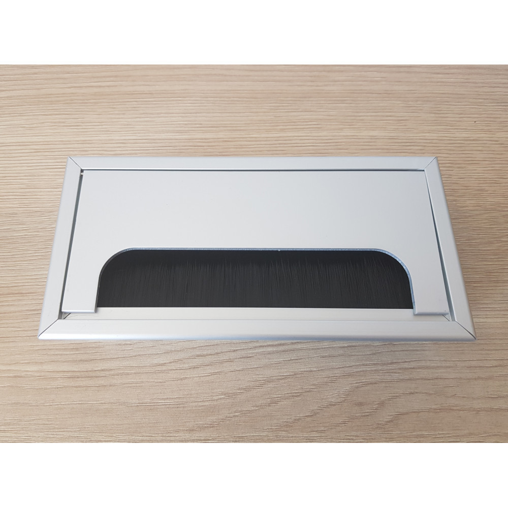 Заглушка для кабелю 160x80 алюміній Loft Design, фото 1