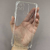 Чохол для Realme Narzo 50A силіконовий з бронь кутами чохол на телефон реалмі нарзо 50а прозорий ttp