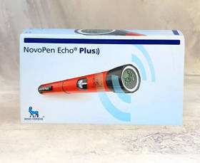 Інсулінова шприц-ручка НовоПен Ехо+ (крок 0,5)