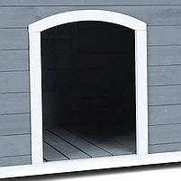 Будка для собаки дерев’яна HECHT DINO 112×75×79 см, фото 3